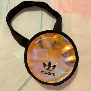 ADIDAS waist bag/Fanny pack holographic, circular